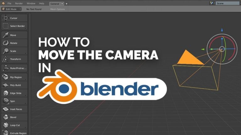 How To Move Camera In Blender