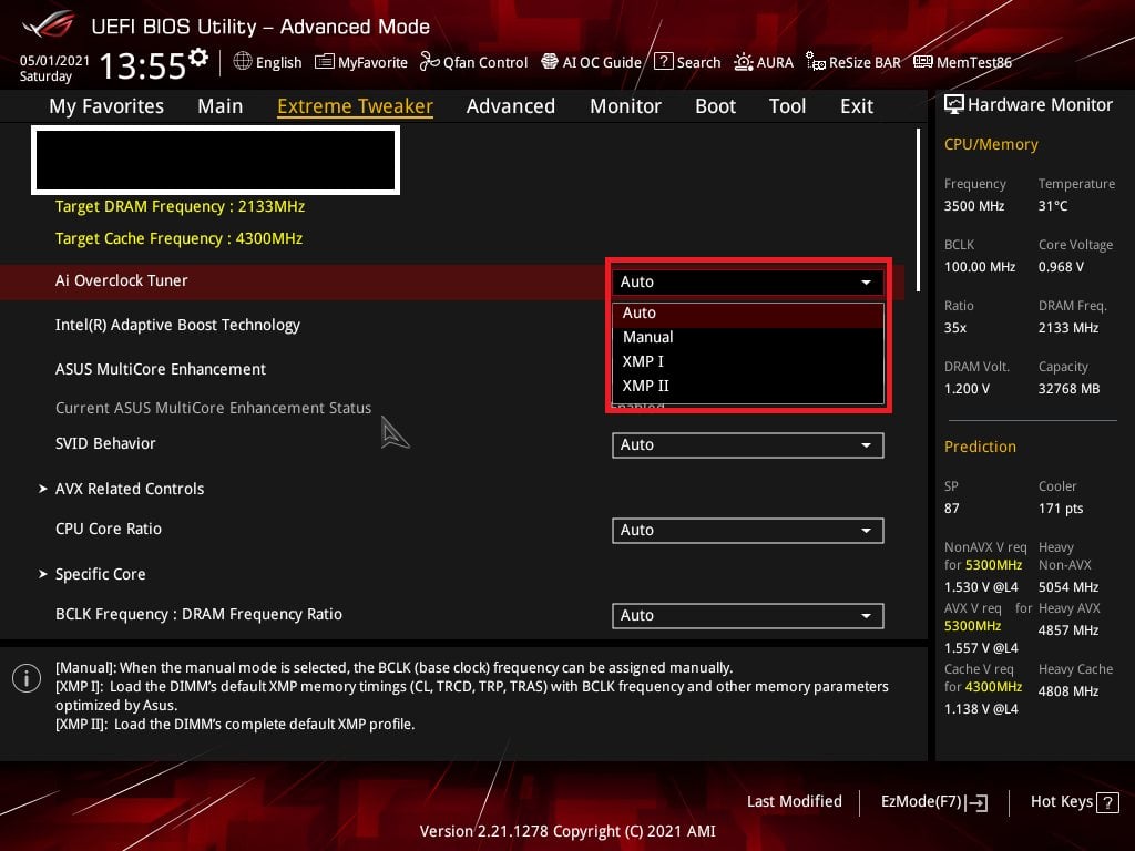 Guide to XMP Memory Profiles - How to set XMP in your BIOS