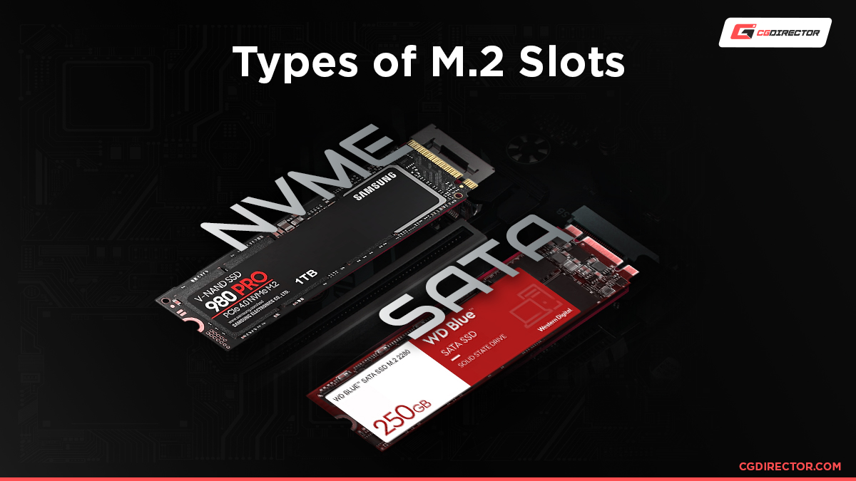 What's the difference between SATA, PCIe, NVMe, and M.2? 