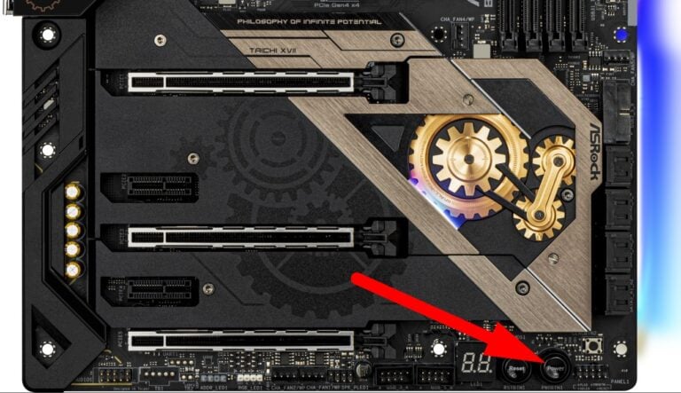 How To Turn On A Motherboard Without A Case Or Power Switch