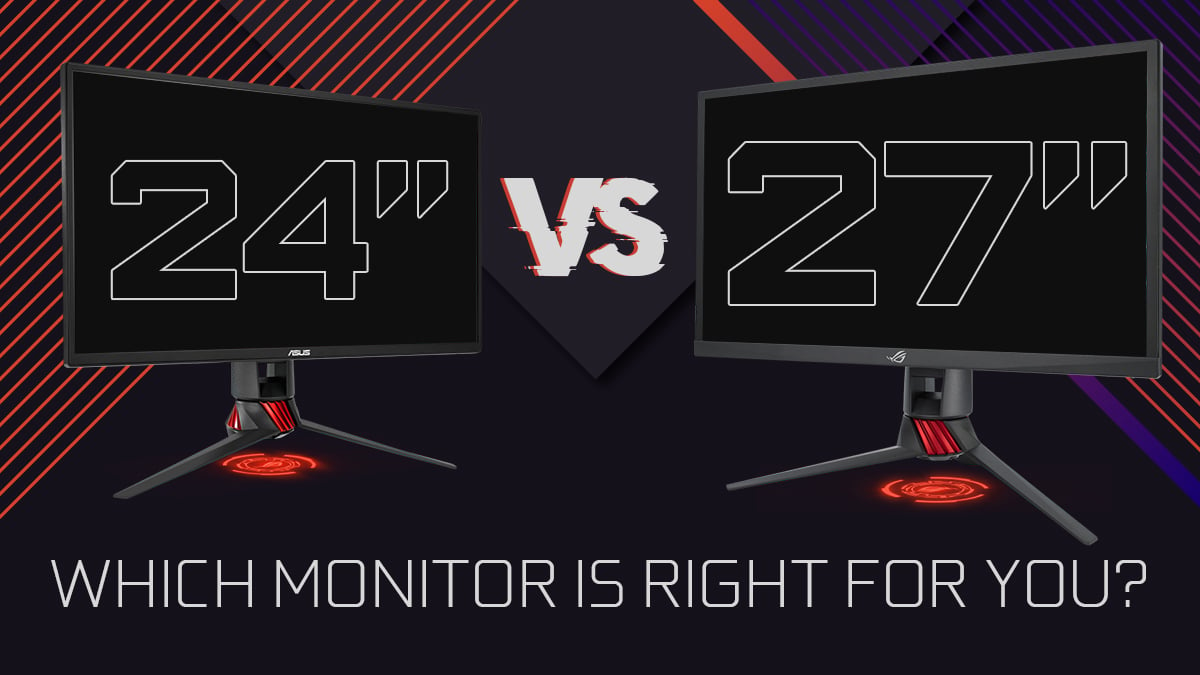 Fauteuil Memoriseren Versnel 24-Inch vs 27-Inch Monitor: Which Monitor Size Is Right For You?
