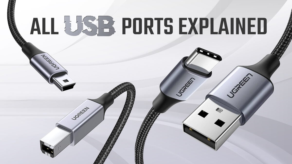 Betuttelen schapen congestie All Types of USB Ports Explained & How to Identify them