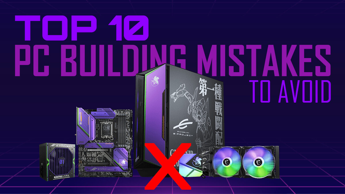 Os 10 principais erros que os PC builders iniciantes cometem - Kingston  Technology
