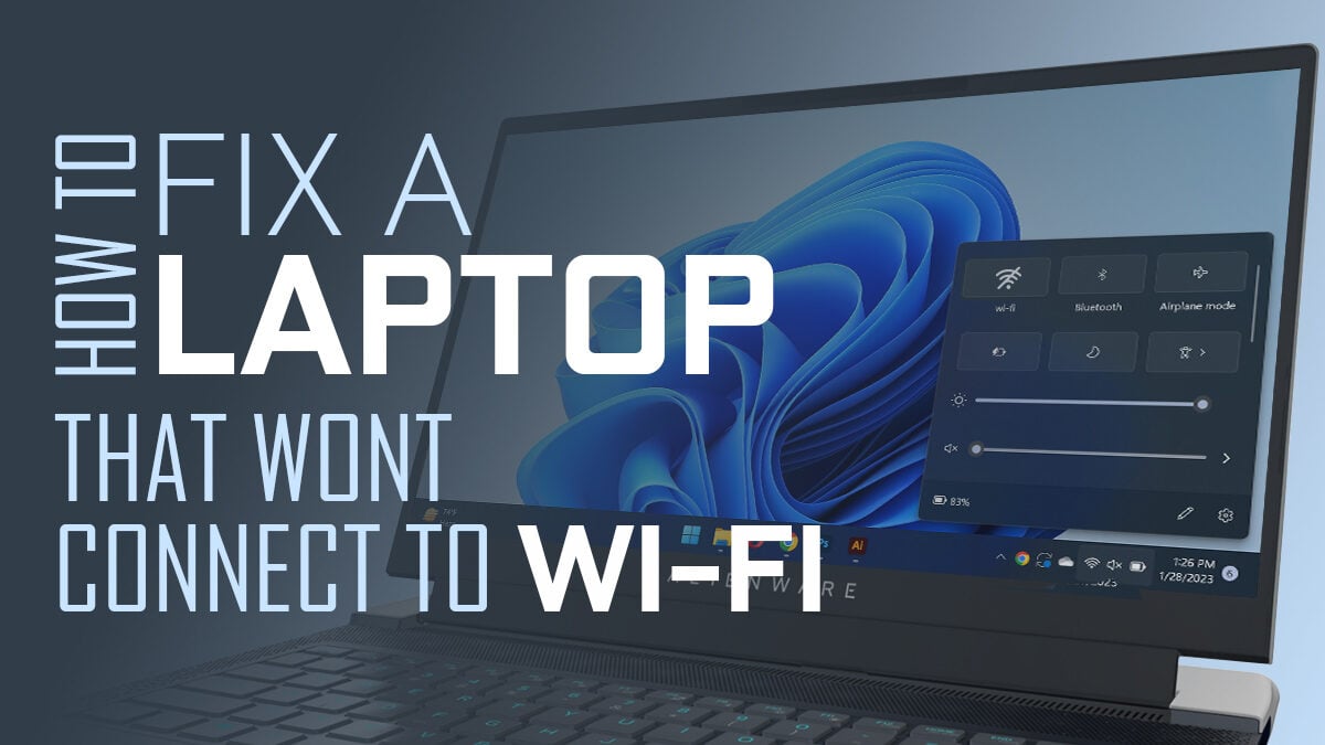 Enable WiFi on a Laptop